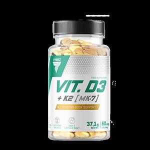 TREC Vitamin D3 + K2 MK-7 60 kaps - 2833228484