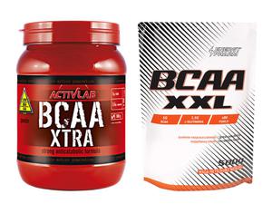 ACTIVLAB BCAA Xtra 500 g + ENERGY PHARM BCAA XXL 500 g - 2848612204
