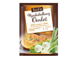 I'm FIT Wysokobiakowy Omlet - patki owsiane i cebula 70 g - 2853407103