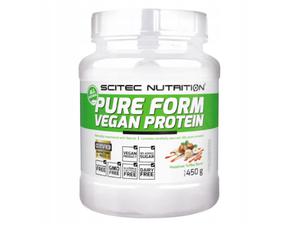 SCITEC Pure Form Vegan Protein 450 g - 2857419169