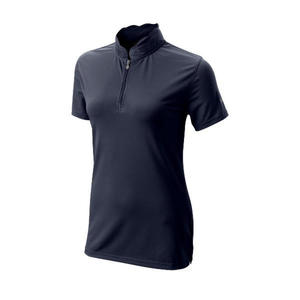 Koszulka golfowa polo Wilson SCALLOPED COLLAR (damska, granatowa, rozm. L) - 2873473485