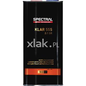 Lakier bezbarwny 2:1 SR NOVOL Spectral Klar 555 HS 5L + Utwardzacz - 2859537352