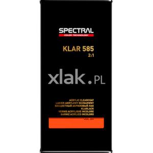 Lakier bezbarwny SR NOVOL Spectral Klar 585 2:1 5L + Utwardzacz - 2859537353