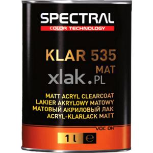 Lakier bezbarwny matowy NOVOL Spectral Klar 535 MAT SR 1L - 2859537354