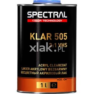 Lakier bezbarwny 3:1 VHS NOVOL Spectral Klar 505 1L + UTW - 2859537355