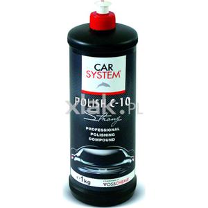 Pasta polerska CARSYSTEM Polish C-10 Strong biaa 1kg - 2859537480