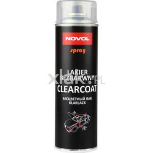 Lakier bezbarwny NOVOL Clearcoat Poysk Spray 500ml - 2859538125