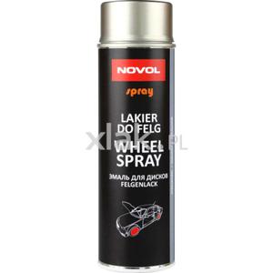 Lakier do felg NOVOL Wheel Spray stalowy 500ml - 2859538141