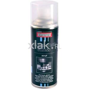 Lakier bezbarwny TROTON Clear Coat Gloss poysk Spray 400ml - 2859538968