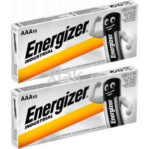 Baterie alkaiczne ENERGIZER AAA LR03 1.5 V Industrial 20 szt. - 2871932217