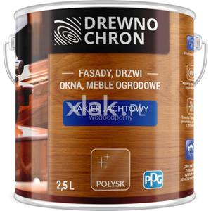 Lakier jachtowy DREWNOCHRON wodoodporny poysk 2,5L - 2874064181