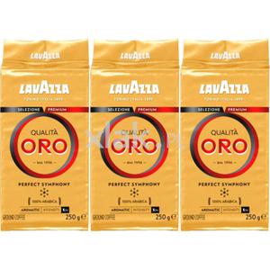 Kawa mielona LAVAZZA Qualita Oro gold zota 750g - 2876100122