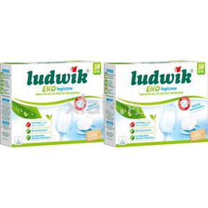 Tabletki eko do zmywarki LUDWIK Ekologiczne All in One 100 szt. - 2876302708