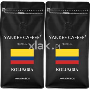 Kawa ziarnista YANKEE CAFFEE Kolumbia palona 2kg 2000g - 2876431283