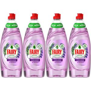 Pyn do mycia naczy FAIRY Lawenda Rozmaryn 4 x 650ml - 2876431305