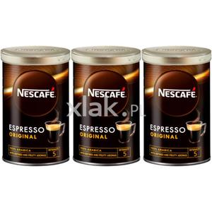 Kawa rozpuszczalna NESCAFE Nestle Espresso Original 3 x 95g - 2876595139