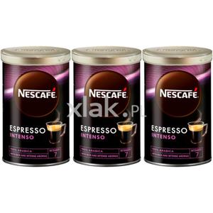 Kawa rozpuszczalna NESCAFE Nestle Espresso Intenso 3 x 95g - 2876595141