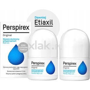 Antyperspirant PERSPIREX Etiaxil Original Roll-on ochrona przed potem 2x - 2876595164