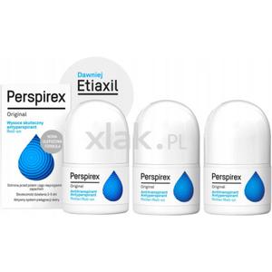 Antyperspirant PERSPIREX Etiaxil Original Roll-on ochrona przed potem 3x - 2876595165