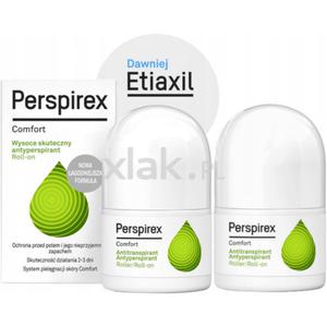 Antyperspirant PERSPIREX Etiaxil Comfort Roll-on ochrona przed potem 2x - 2876595166