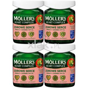 Suplement diety MOLLERS Complex Heart Zdrowe Serce Czosnek 240 szt. - 2877828150