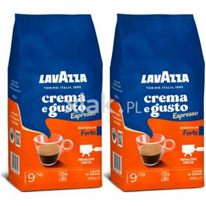 Kawa ziarnista LAVAZZA Crema e Gusto Forte Espresso 2kg - 2877828159