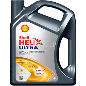 Olej silnikowy SHELL Helix Ultra 5W-30 Diesel Benzyna LPG 4L - 2877920025