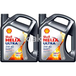 Olej silnikowy SHELL Helix Ultra 5W-40 Diesel Benzyna LPG 8L - 2877920028