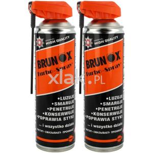 Penetrator BRUNOX Turbo Spray Smar Uniwersalny Spray 2 x 500ml - 2878014357