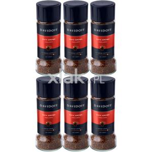 Kawa rozpuszczalna DAVIDOFF Rich Aroma Premium 6 x 100g - 2878238229