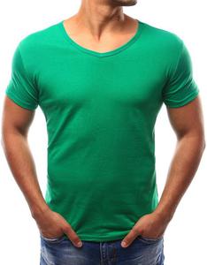 T-shirt mski zielony (rx2581) - Zielony - 2853317119