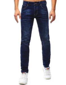 Spodnie jeansowe mskie granatowe (ux1010) - 2858363575