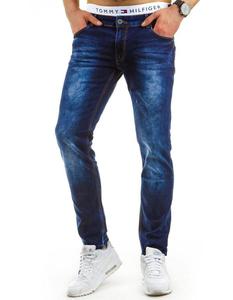 Spodnie jeansowe mskie niebieskie (ux0641) - 2823373006