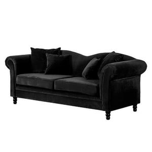 GRYF sofa 3 osobowa - czarny - 2848143773