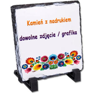 Foto kamie z dowolym zdjciem 18cmx18cm - 2829792221