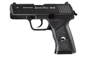 Pistolet BORNER Special Force W118 Blowback 4,5mm - 2859730894