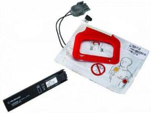 Bateria do defibrylatora Physio Control Lifepak CR Plus z elektrodami - 2877726144