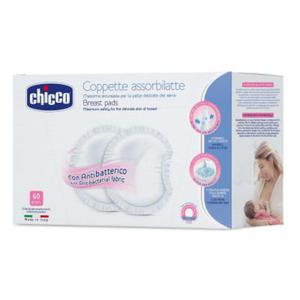 Chicco Wkadki Extra Comfort-60 sztuk Antybakteryjne wkadki laktacyjne - 2872950923