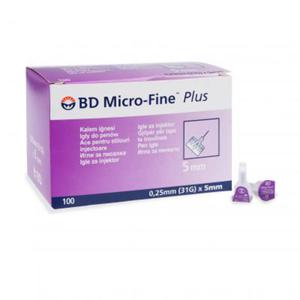 BD Micro-Fine PLUS 0,25 x 5 mm Igy do pena 100 szt. - 2872952100