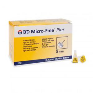 BD Micro-Fine PLUS 0,30 x 8 mm Igy do pena 100 szt. - 2872952101