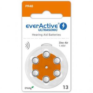 everActive Ultrasonic 1,45 V rozmiar 13 Bateria do aparatw suchowych opakowanie 6 szt - 2872952188