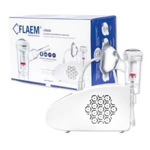 Inhalator certyfikowany FLAEM 4Neb zestaw Pneumatyczno tokowy z regulacj wielkoci czseczki - 2872952561