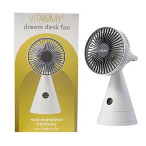 VITAMMY dream desk fan szary Mini wentylator biurkowy - 2876004860