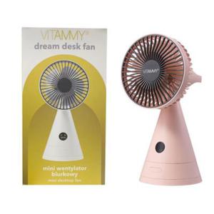 VITAMMY dream desk fan rowy Mini wentylator biurkowy - 2876004861