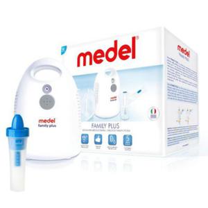 Medel Family Plus + oczyszczacz do nosa (MY 3,50) Inhalator z nebulizatorem do oczyszczania zatok. - 2872953612