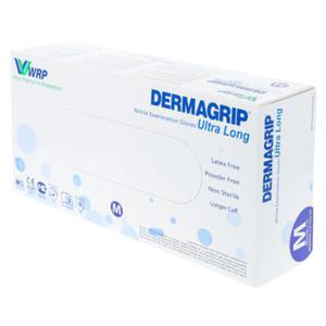 ZARYS DERMAGRIP ULTRA LONG Rkawice nitrylowe M 100 szt. Rkawiczki diagnostyczne, medyczne, dugie, - 2872954582