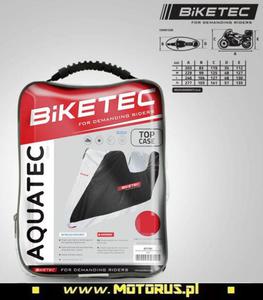 BIKETEC AQUATEC pokrowiec motocyklowy WODOODPORNY z miejscem na KUFER centralny BIKETEC pokrowce motocyklowe SUPER CENY w sklepie motocyklowym MOTORUS.PL - 2859913176