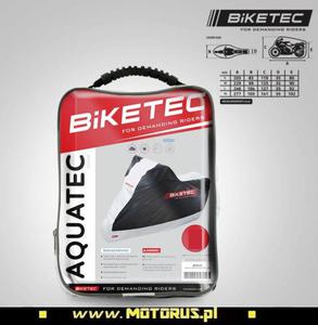 BIKETEC AQUATEC pokrowiec motocyklowy WODOODPORNY kolor CZARNO/SZARY BIKETEC pokrowce motocyklowe SUPER CENY w sklepie motocyklowym MOTORUS.PL - 2859913177