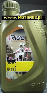 ENI Agip i-Ride RACING 10W50 4T OFFROAD silnikowy olej motocyklowy 1L ENI Agip i-Ride RACING 10W50 4T OFFROAD silnikowy olej motocyklowy 1L MOTORUS.PL - 2859913183