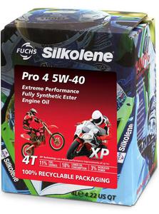 SILKOLENE PRO 4 5W40 4T XP syntetyczny ESTER olej motocyklowy 4L ORLEN OIL oleje silnikowe w SUPER...